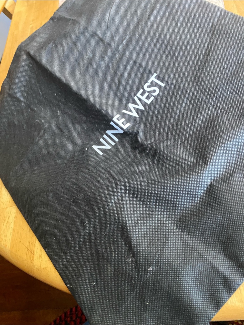 13x15” Nine West dust bag in good condition